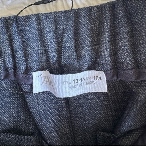 NWT Zara Business-Casual Culotte/Straight Pants Size 13-14 cm 164 NWT - Picture 7 of 12